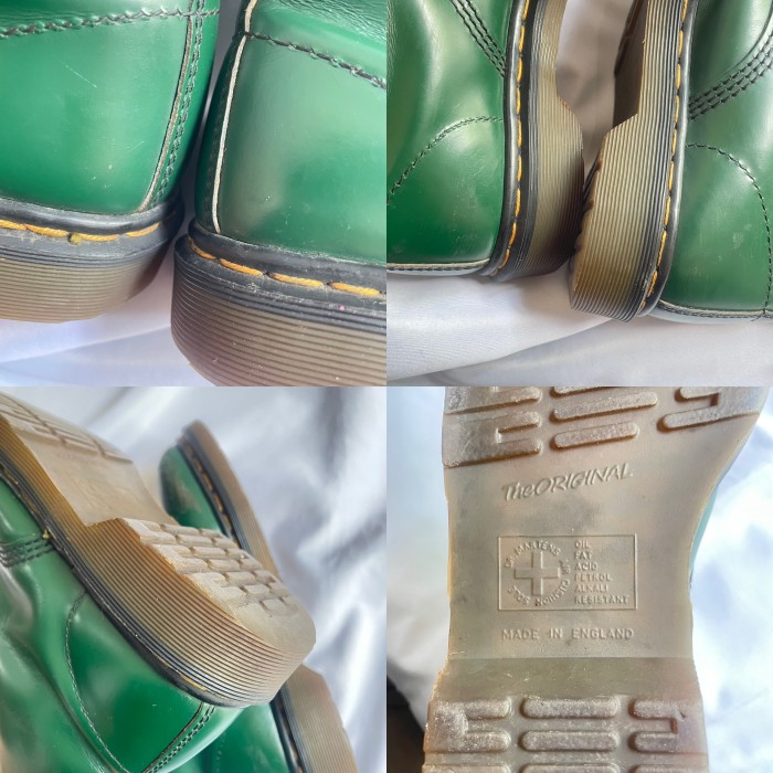 Made in England Dr.Martens green 8hole l | Vintage.City Vintage Shops, Vintage Fashion Trends