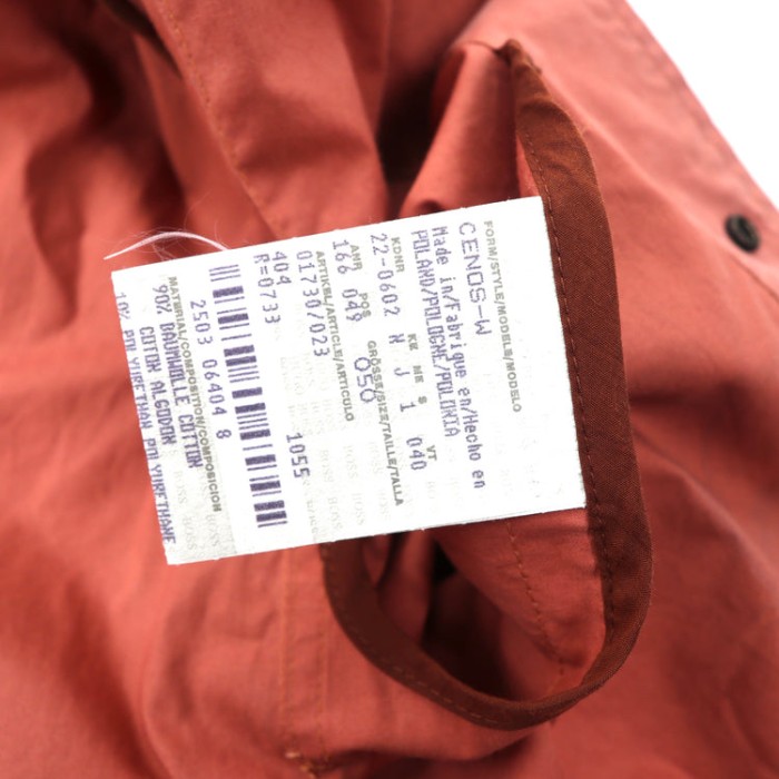 HUGO BOSS スナップシャツジャケット 50 レッド ポーランド製 | Vintage.City 古着屋、古着コーデ情報を発信
