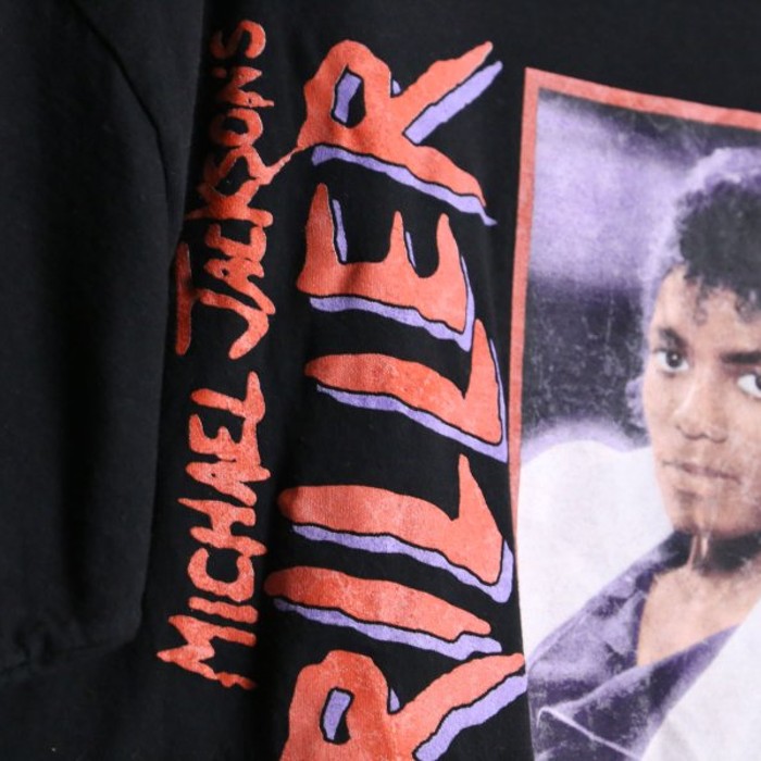 Michael Jackson thriller print tee | Vintage.City 古着屋、古着コーデ情報を発信