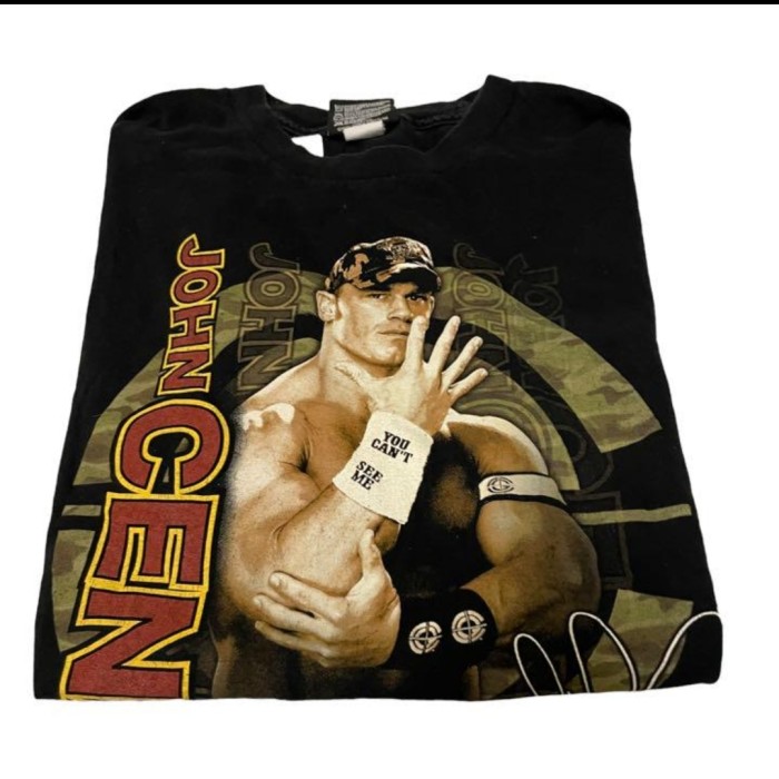 WWE プロレス団体　ジョン・シナ プロレスラー　Tシャツ ティシャツ | Vintage.City 빈티지숍, 빈티지 코디 정보