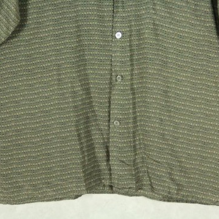 miniature check khaki color shirt | Vintage.City Vintage Shops, Vintage Fashion Trends