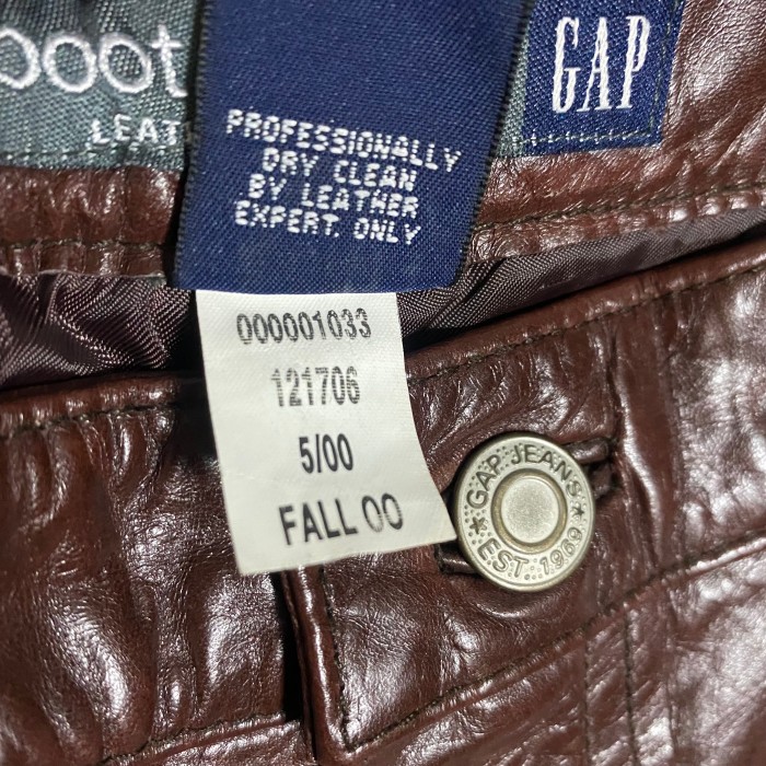 00's OLD GAP boot cut leather pants | Vintage.City Vintage Shops, Vintage Fashion Trends