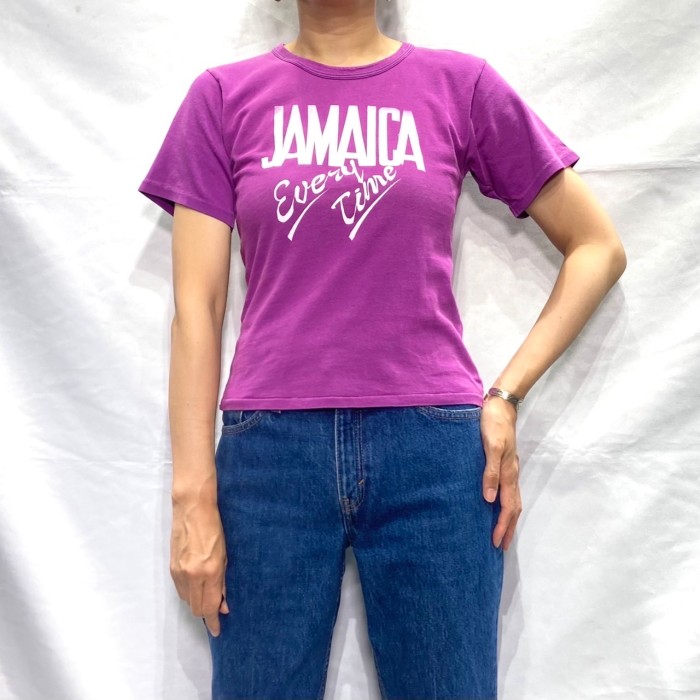 JAMAICA purple T-shirt | Vintage.City Vintage Shops, Vintage Fashion Trends