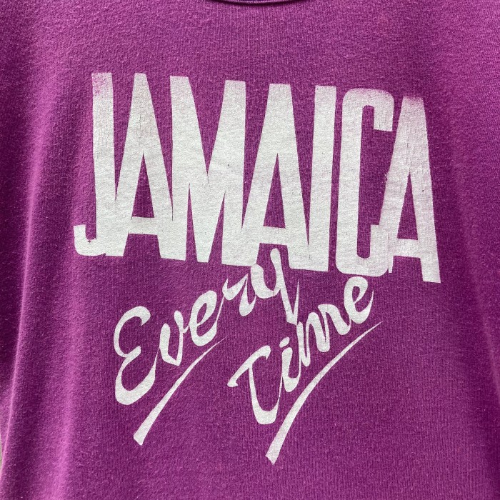 JAMAICA purple T-shirt | Vintage.City 빈티지숍, 빈티지 코디 정보