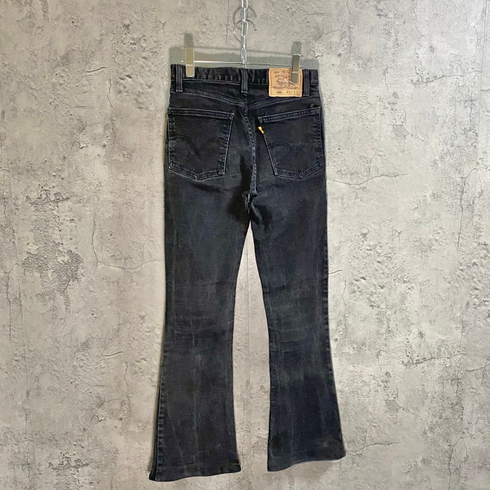 Levi's 694 black denim flared pants | Vintage.City 古着屋、古着コーデ情報を発信