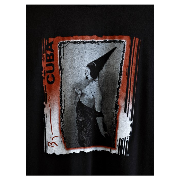 Old “Agustin Bejarano” Art Tshirt | Vintage.City 古着屋、古着コーデ情報を発信