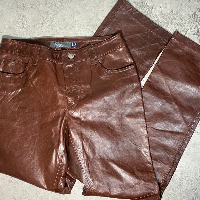 00's OLD GAP boot cut leather pants | Vintage.City Vintage Shops, Vintage Fashion Trends