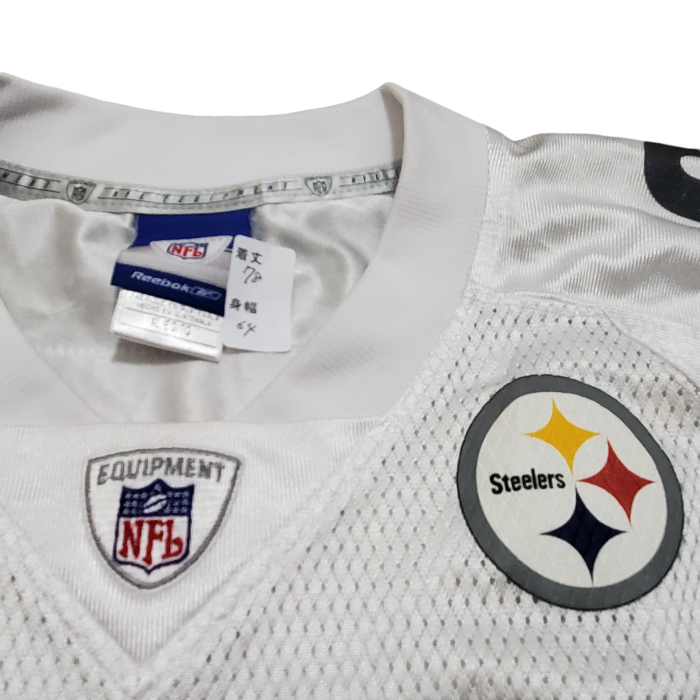NFL スティーラーズ 90s 白  ユニフォーム ゲームシャツ ロゴ 背番号 | Vintage.City 古着屋、古着コーデ情報を発信