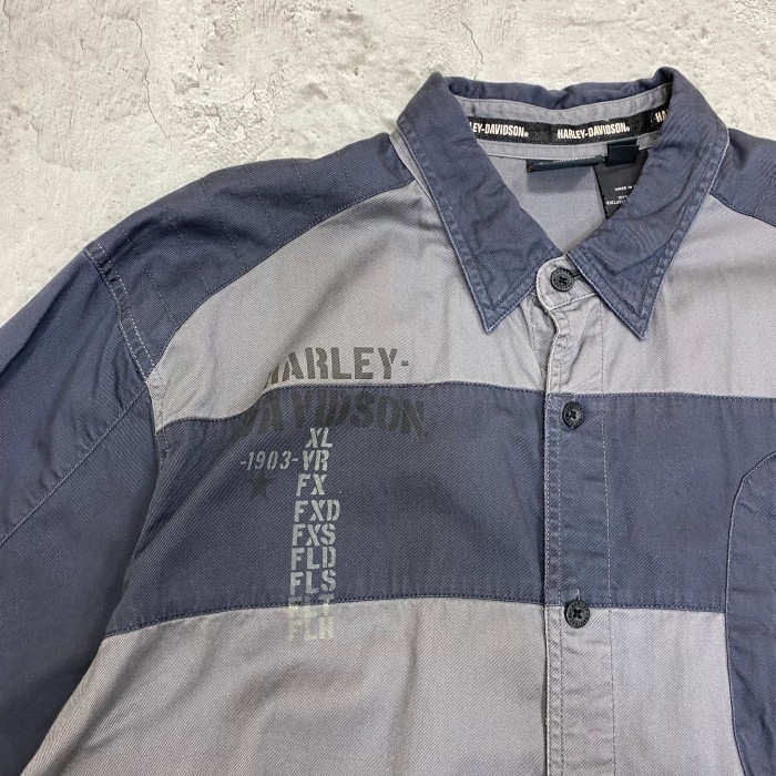 ハーレーダビットソン　ワークシャツ | Vintage.City 古着屋、古着コーデ情報を発信