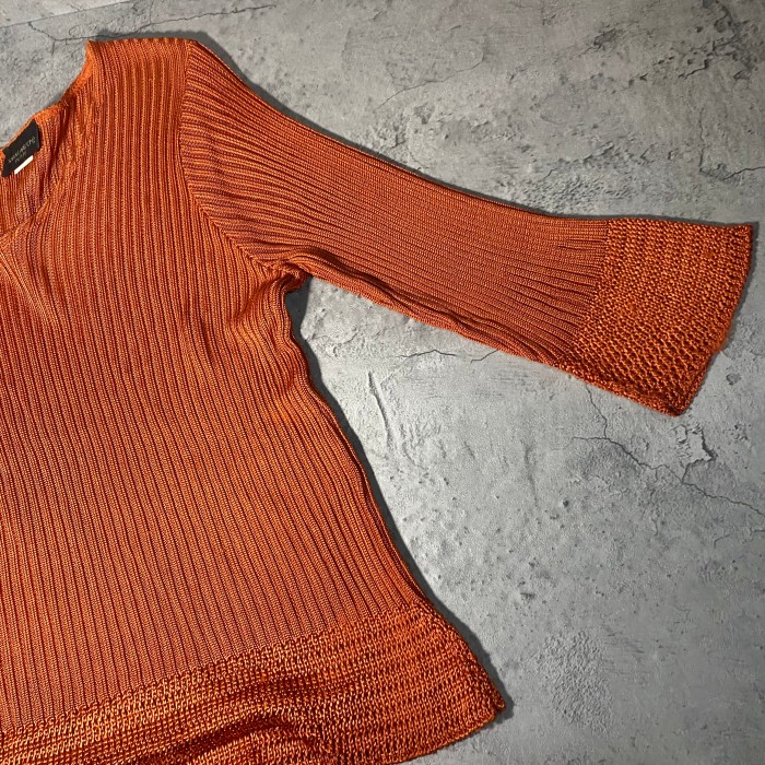 summer rib knit tops | Vintage.City 古着屋、古着コーデ情報を発信