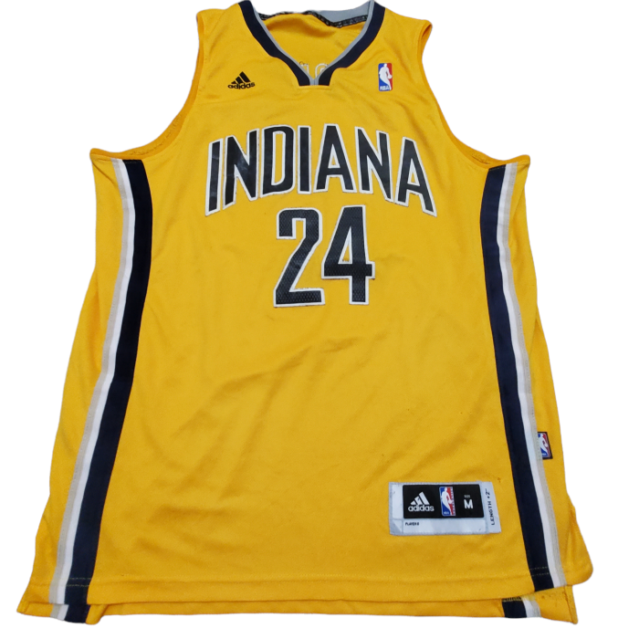 インディアナ・ペイサーズ NBA チーム ゲームシャツ ユニフォーム 刺繍 