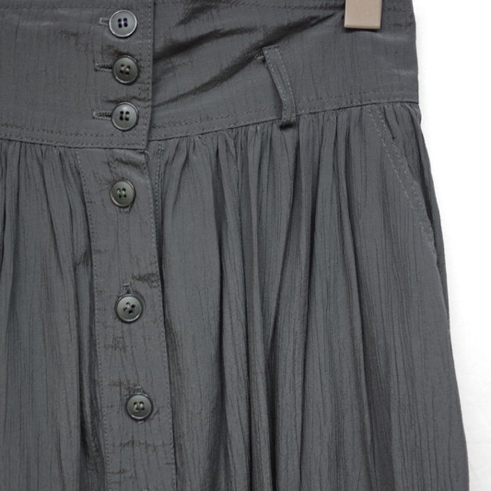 ワッシャー加工のチャコールスカート | Vintage.City 古着屋、古着コーデ情報を発信
