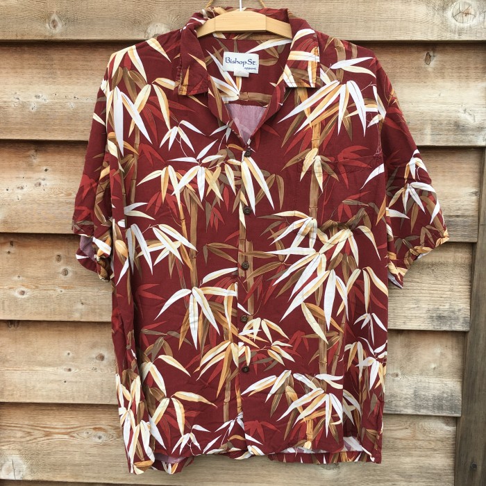 Bishop St. MADE IN HAWAII L アロハシャツ ハワイアン | Vintage.City 古着屋、古着コーデ情報を発信