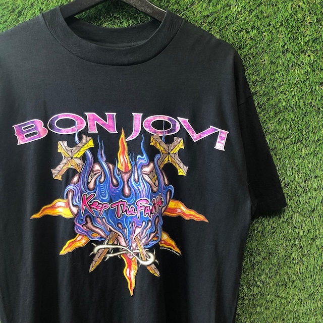 サイズ 90s BON JOVI ツアー Tシャツ e1EcV-m88440236496 1993年 