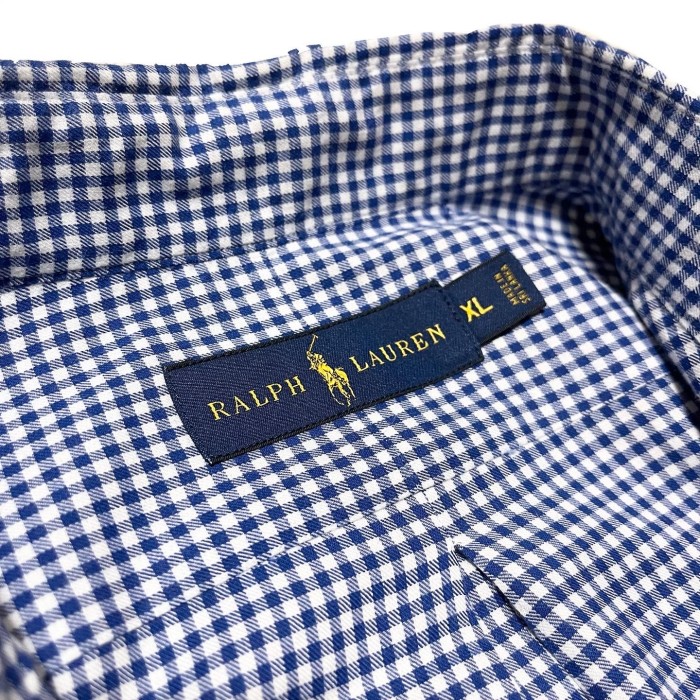 【Ralph Lauren】ラルフローレン ボタンダウンシャツ ギンガムチェック | Vintage.City 古着屋、古着コーデ情報を発信