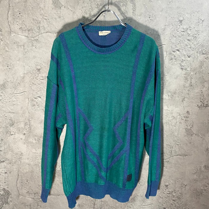 MILA SCHON design linen sweater | Vintage.City Vintage Shops, Vintage Fashion Trends