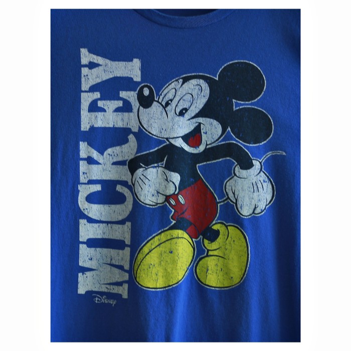 “Mickey Mouse” Letro Printed Tshirt | Vintage.City 古着屋、古着コーデ情報を発信