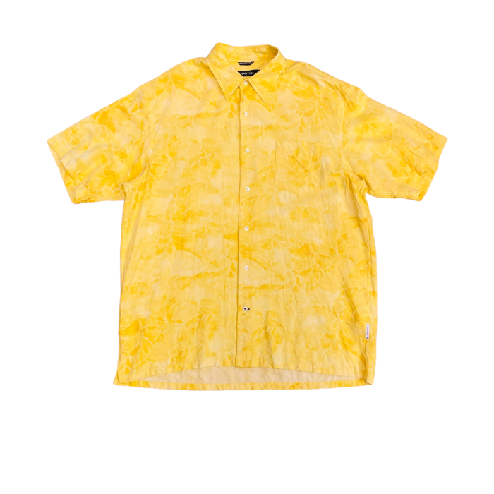 90-00's NAUTICA シルクコットンシャツ | Vintage.City 빈티지숍, 빈티지 코디 정보