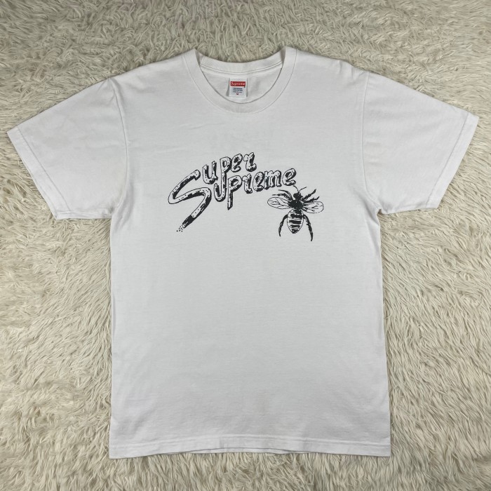 【シュプリーム】蜂　ロゴTシャツ　ホワイト | Vintage.City 빈티지숍, 빈티지 코디 정보