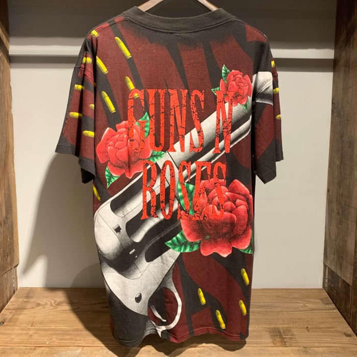 1993 Guns N Roses/All Over Print Tee | Vintage.City Vintage Shops, Vintage Fashion Trends