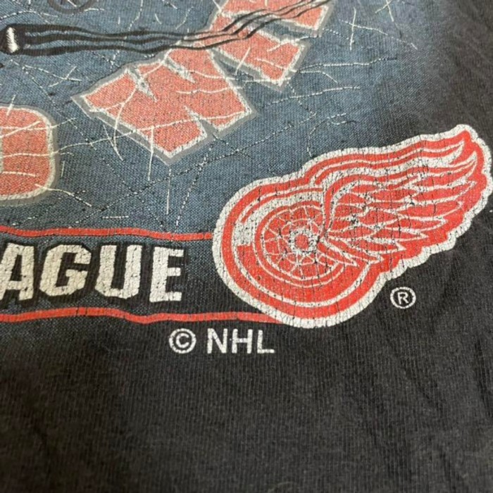 USA古着　半袖Tシャツ　ティシャツ　90s　NHL　レッドウィングス　プリント | Vintage.City 빈티지숍, 빈티지 코디 정보