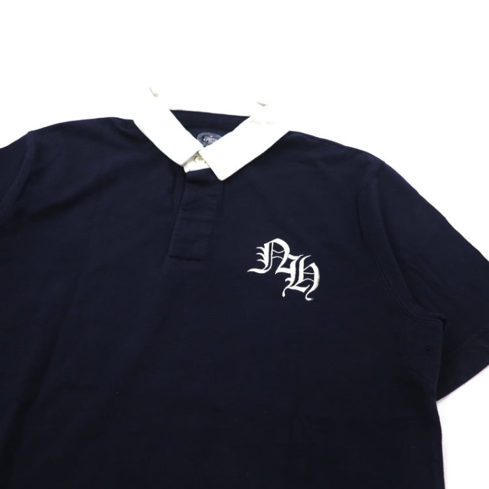 J.PRESS ポロシャツ L ネイビー コットン ロゴ刺繍 | Vintage.City 古着屋、古着コーデ情報を発信