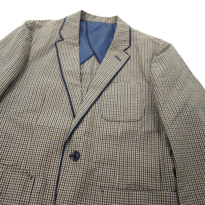 TAKEO KIKUCHI 1Bスーツ セットアップ 2 グレー チェック | Vintage.City 古着屋、古着コーデ情報を発信