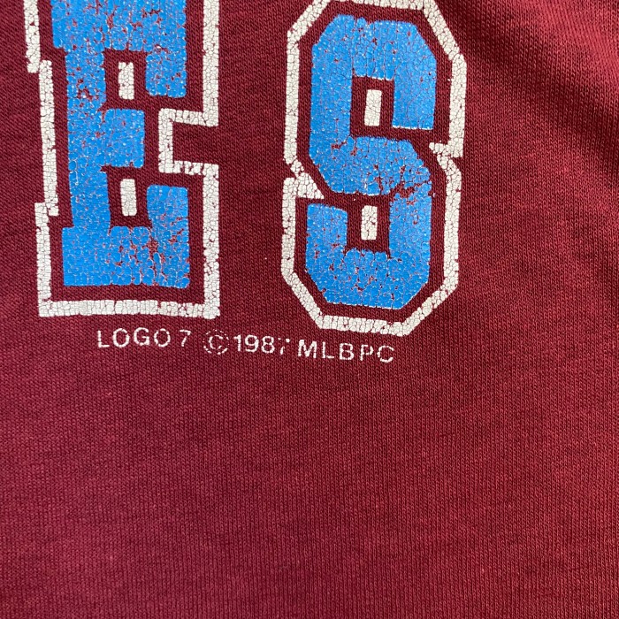 80s MLB Tシャツ USA製 L エンジ フィラデルフィアフィリーズ | Vintage.City 빈티지숍, 빈티지 코디 정보