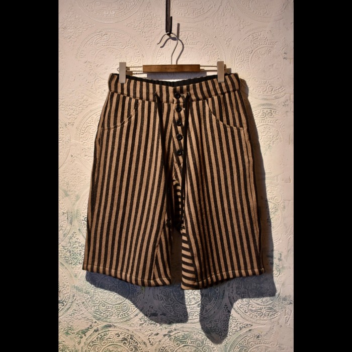 Verthandi clown stripe half pants | Vintage.City 古着屋、古着コーデ情報を発信