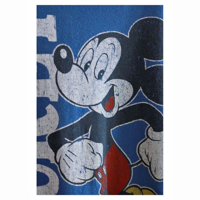 “Mickey Mouse” Letro Printed Tshirt | Vintage.City 빈티지숍, 빈티지 코디 정보