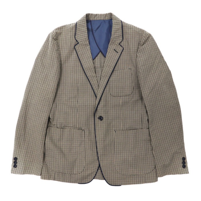 TAKEO KIKUCHI 1Bスーツ セットアップ 2 グレー チェック | Vintage.City 古着屋、古着コーデ情報を発信
