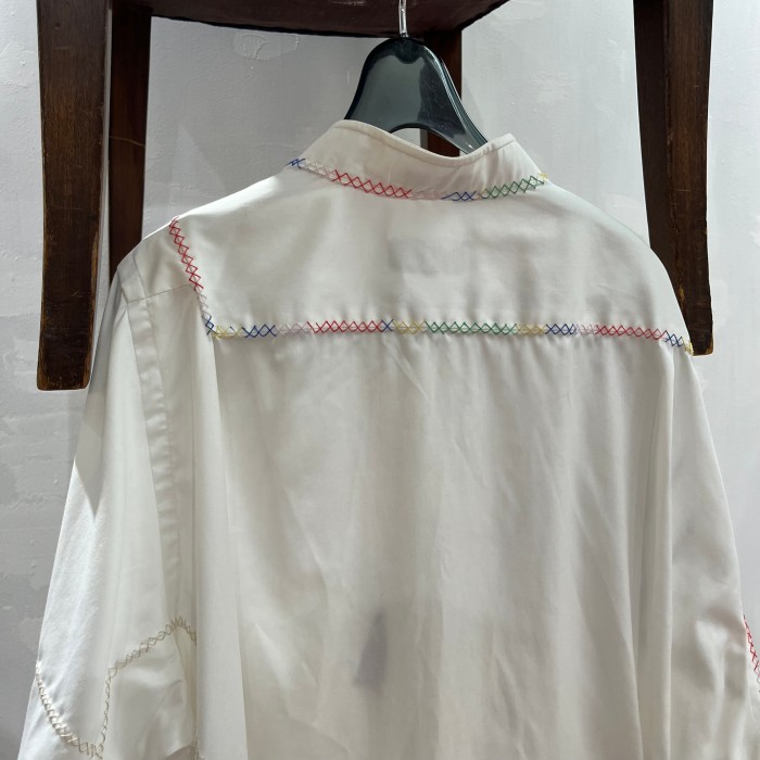 embroidery shirt | Vintage.City 빈티지숍, 빈티지 코디 정보