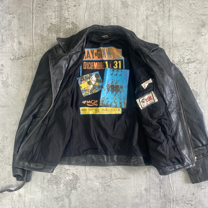 80s アンディーウォーホル　ライダースジャケット | Vintage.City 古着屋、古着コーデ情報を発信