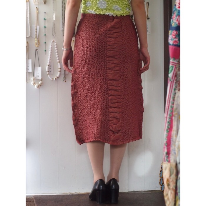 skirt 凹凸伸縮スカート | Vintage.City 古着屋、古着コーデ情報を発信