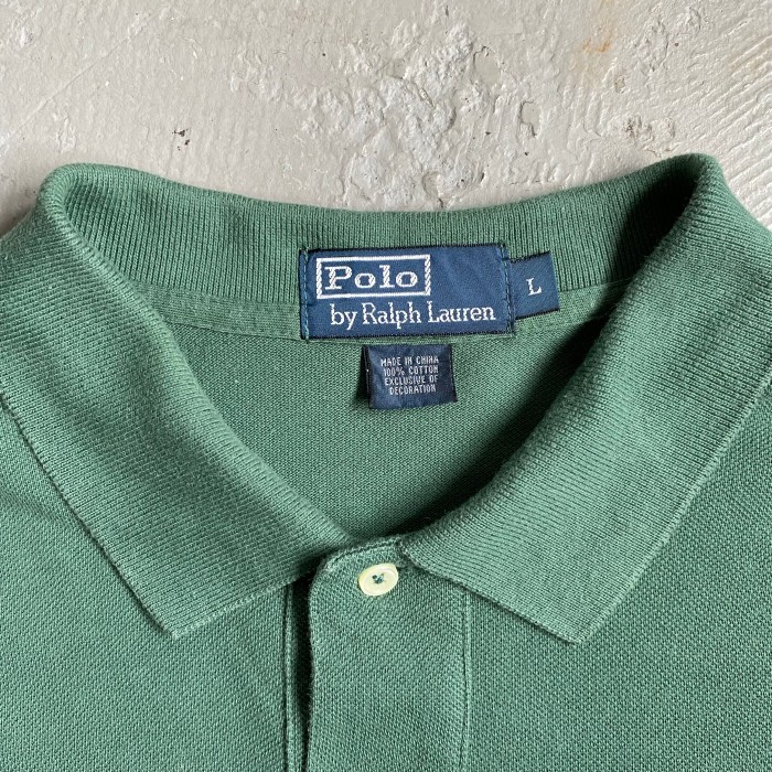 90s ポロラルフローレン ポロシャツ L グリーン | Vintage.City 古着屋、古着コーデ情報を発信