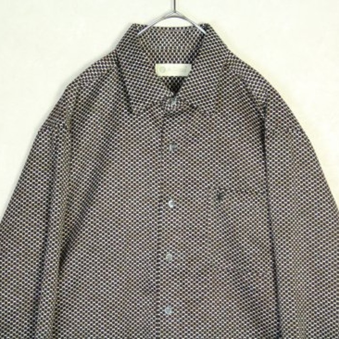 mini scale pattern smooth shirt | Vintage.City Vintage Shops, Vintage Fashion Trends
