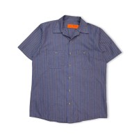 RED KAP Stripe S/S Work Shirt GRY | Vintage.City 古着屋、古着コーデ情報を発信
