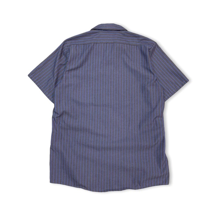 RED KAP Stripe S/S Work Shirt GRY | Vintage.City 빈티지숍, 빈티지 코디 정보