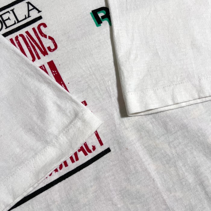 [90's ]Reebok USA製ヴィンテージ Tシャツ ネルソンマンデラ | Vintage.City 古着屋、古着コーデ情報を発信