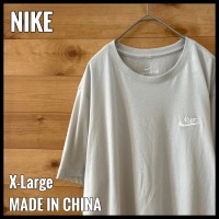 【NIKE】刺繍ロゴ 半袖 Tシャツ ワンポイント ナイキ XL us古着 | Vintage.City ヴィンテージ 古着