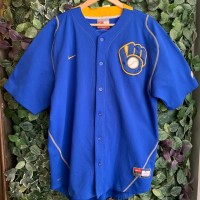（Lサイズ）MLB Brewers Baseball shirts | Vintage.City ヴィンテージ 古着