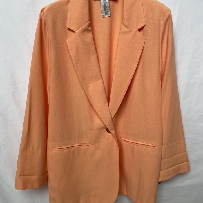 テーラードジャケット オレンジ サマージャケット ビンテージ | Vintage.City 古着屋、古着コーデ情報を発信