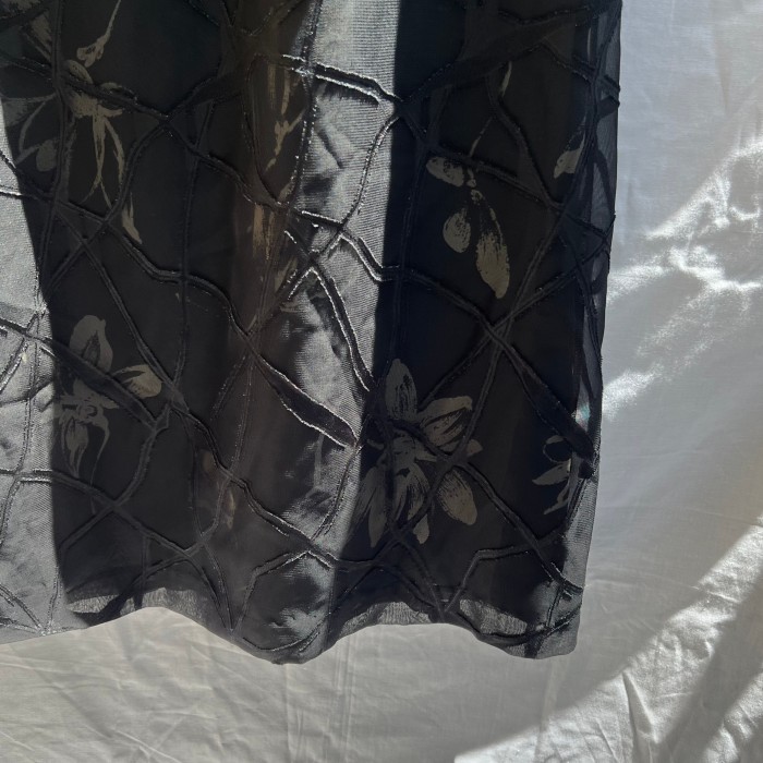 black layered skirt | Vintage.City 古着屋、古着コーデ情報を発信