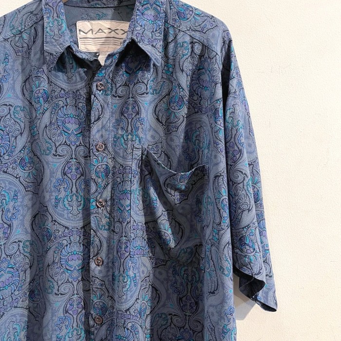 1990's MAXX design rayon shirt | Vintage.City 古着屋、古着コーデ情報を発信