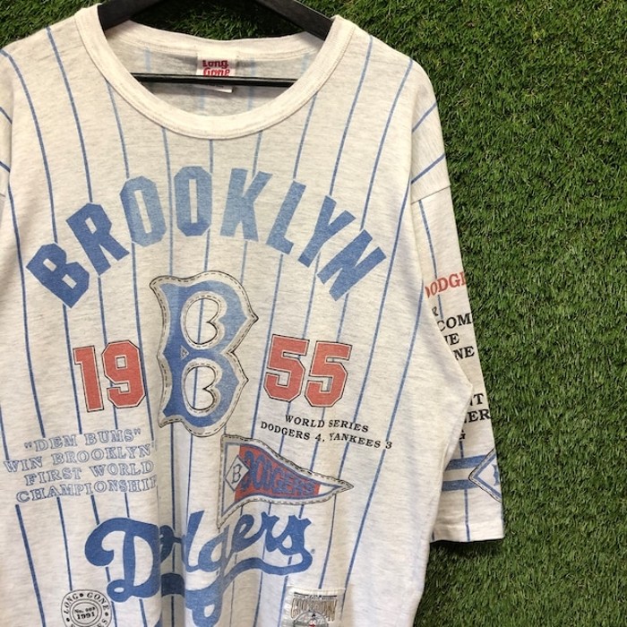 b314.90s USA製 MLB ブルックリンドジャース 七分袖 tシャツ | Vintage 