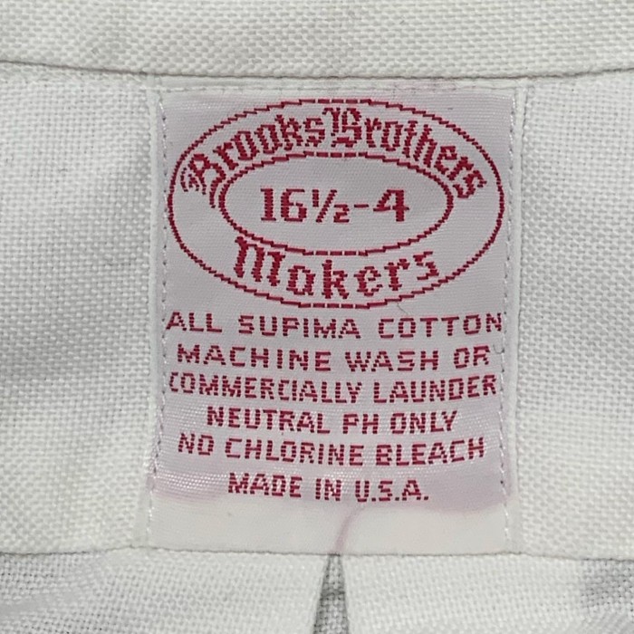90'S BROOKS BROTHERS オックスフォード BDシャツ ホワイト | Vintage.City 古着屋、古着コーデ情報を発信