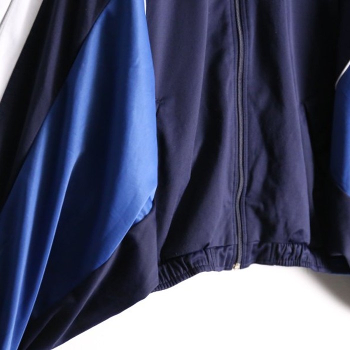 remake "再構築" blue tone track jacket | Vintage.City 古着屋、古着コーデ情報を発信