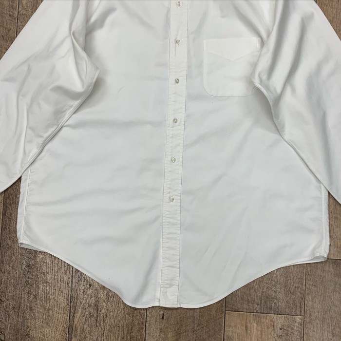 90'S BROOKS BROTHERS オックスフォード BDシャツ ホワイト | Vintage.City 古着屋、古着コーデ情報を発信