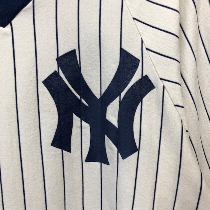 b315.90s- MLB ニューヨークヤンキース ストライプtシャツ | Vintage.City 빈티지숍, 빈티지 코디 정보