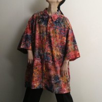 Square pattern colorful H/S BOX shirt | Vintage.City 古着屋、古着コーデ情報を発信